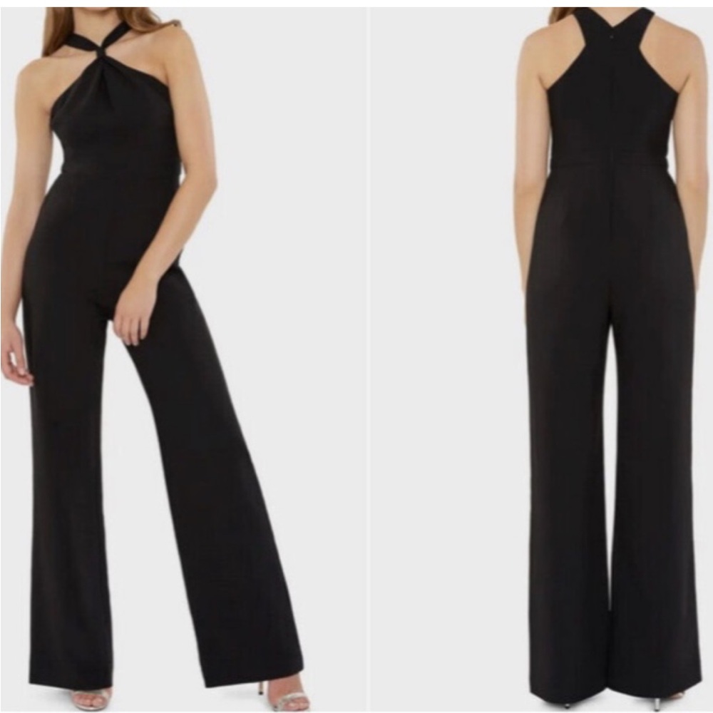 Likely Black Sleeveless Jumpsuit